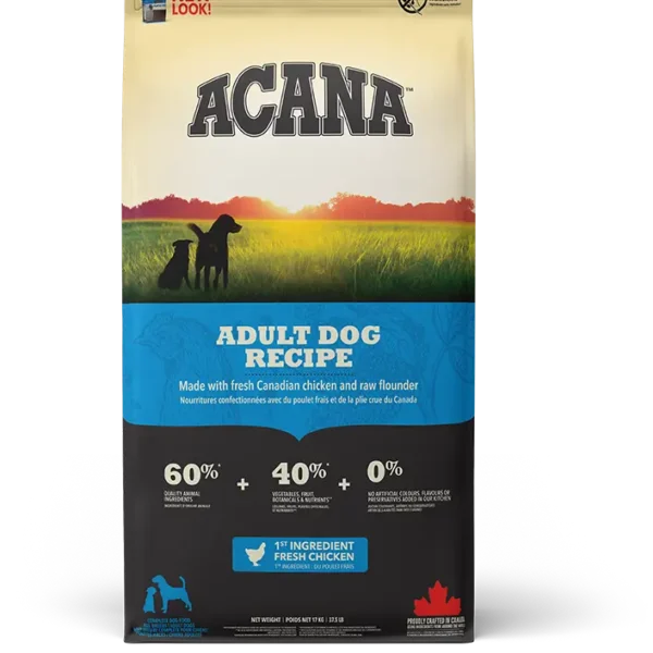 Pienso acana canine adult 17kg: nutrición premium para perros adultos