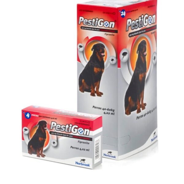 Pestigon 402 mg. perros > 40 kg. 24 pipetas.