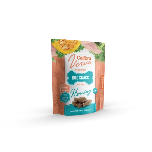 Calibra dog verve snack semihumedo arenque fresco 150g