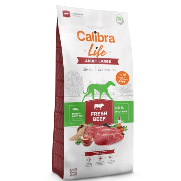 Calibra Dog Life Adult Large Fresh Beef 12kg