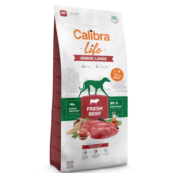 Calibra Dog Life Senior Large Fresh Beef 12kg