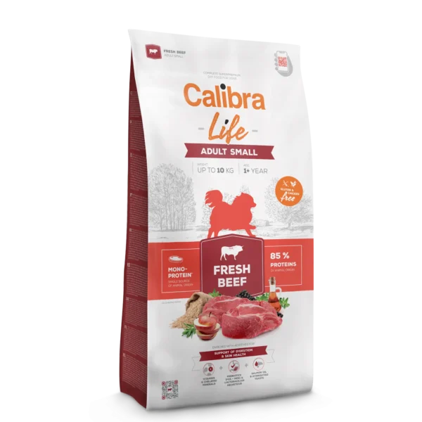 Calibra dog life adulto razas pequeñas con carne fresca de res 6kg - nutrición óptima para perros