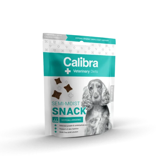 Calibra Vet Diet полувлажна закуска за кучета, хипоалергенна 120 г