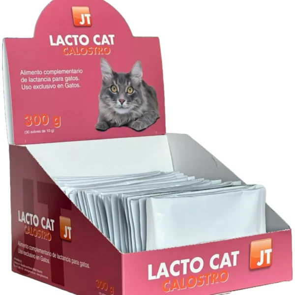 Jt- lacto cat 30 monodosis x 10 gramos (con calostro)