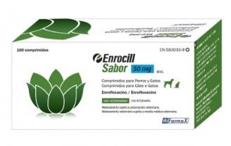 ENROCILL 50 MG 100 COMPRIMIDOS