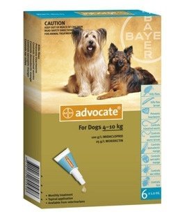 ADVOCATE Solución para Unción Dorsal Puntual para Perros