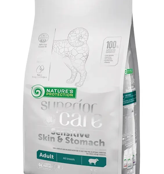 Alimento para perros adultos con piel y estómago sensible 1,5kg - nature's p sc white dog