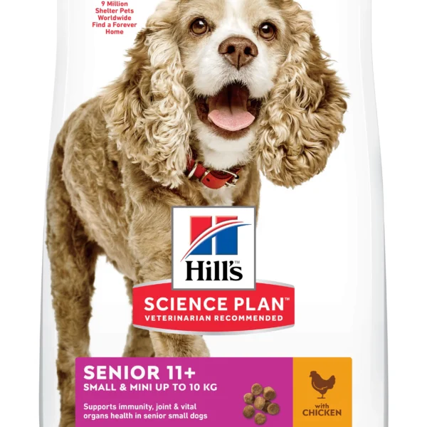 Alimento hill’s hsp canine senior 11+ pollo para perros pequeños 1.5kg