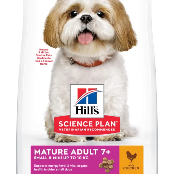 Pienso hill’s hsp canine mature 7+ mini pollo 3kg para perros pequeños