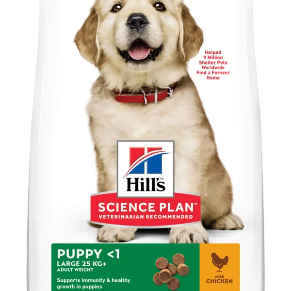 Pienso hill’s hsp canine puppy large 14,5kg: nutrición óptima para cachorros de razas grandes