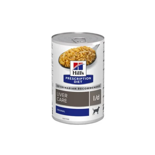 Compra hill's hpd canine l/d: caja de 12 latas de 370g para la salud hepática de tu perro