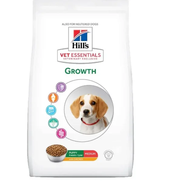 Alimento hill’s vetess canine puppy multi growth para cachorros de raza mediana 2kg