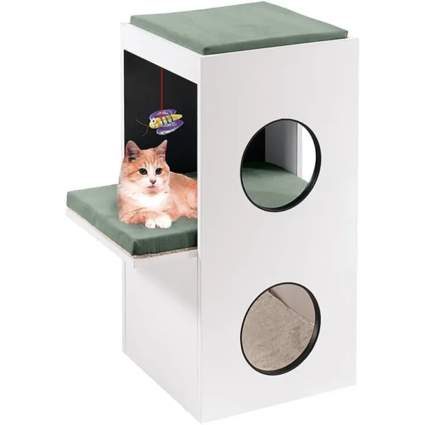 Ferplast rascador gato tree blanco
