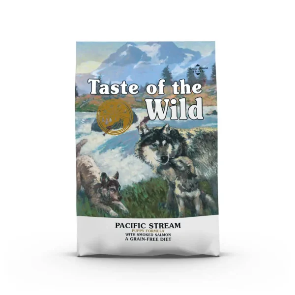 Храна за кученца Taste Canine Pacific Stream Salmon Puppy Food 5,6 кг - Премиум хранене и неустоим вкус