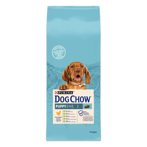 Alimento para cachorros dog chow pollo 14kg - nutrición completa para tu mascota