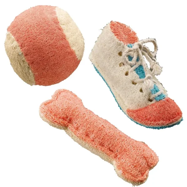 Ferplast juguete perro pa 6702 vegetable sponge toy 3ud
