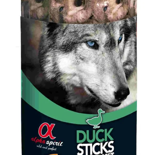 Alpha spirit canine ristra pato caja 12x160 gramos