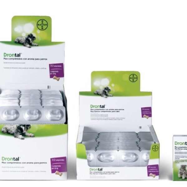 DRONTAL PLUS COMPRIMIDOS CON AROMA PARA PERROS