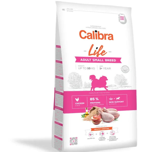 Calibra dog life adulto raza pequeña pollo 1.5kg: nutrición óptima para perros