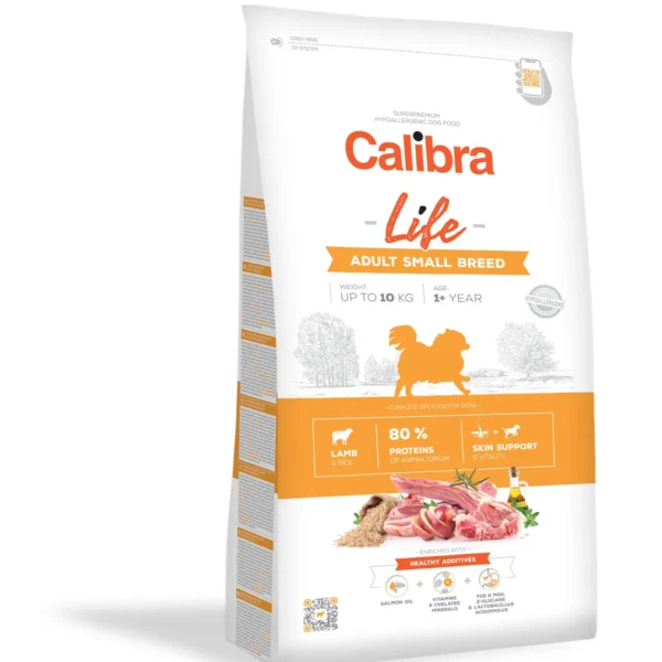 Calibra dog life adulto raza pequeña cordero 6kg: nutrición premium para perros