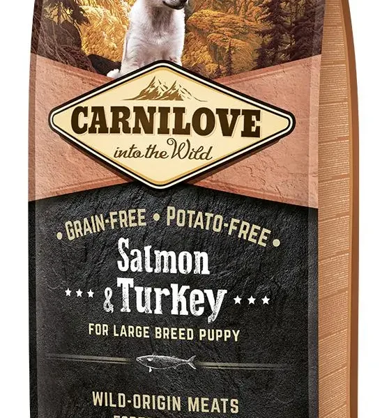 Carnilove Canine Puppy Large Salmon Pavo 12kg