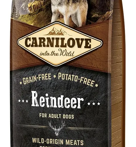 Pienso carnilove canine adulto reno 12kg: nutrición premium para perros