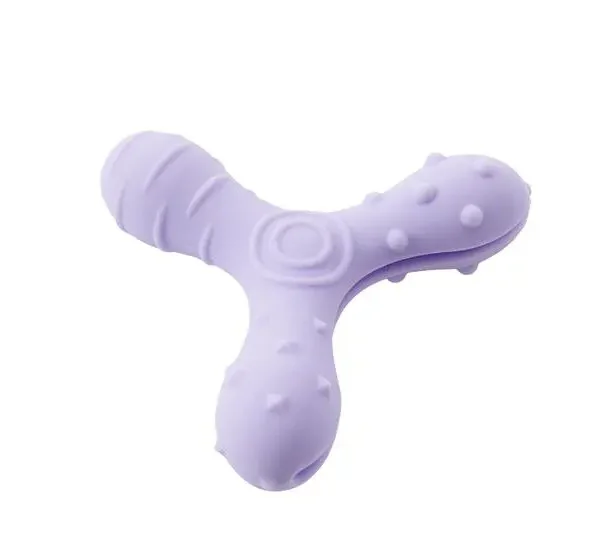 Juguete para perro buster estrella flex lila 14cm de kruuse: diversión y resistencia