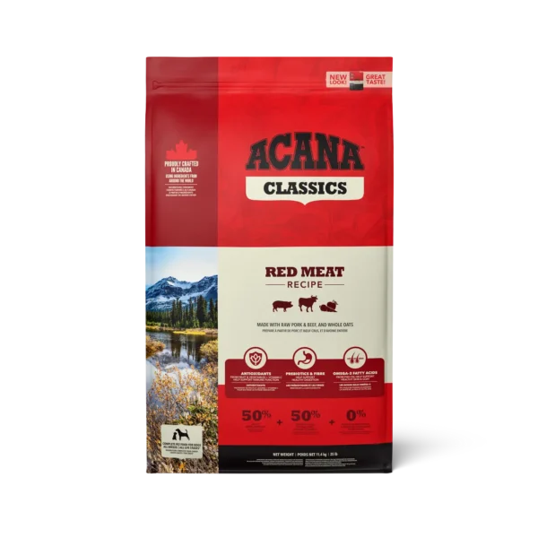Acana canine red meat 2kg: nutrición premium para perros