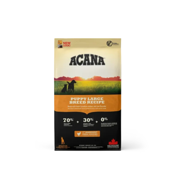 Pienso acana puppy heritage razas grandes 11,4kg: nutrición óptima para cachorros