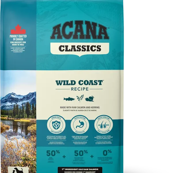 Compra acana canine wild coast 14,5kg: alimento premium para perros adultos