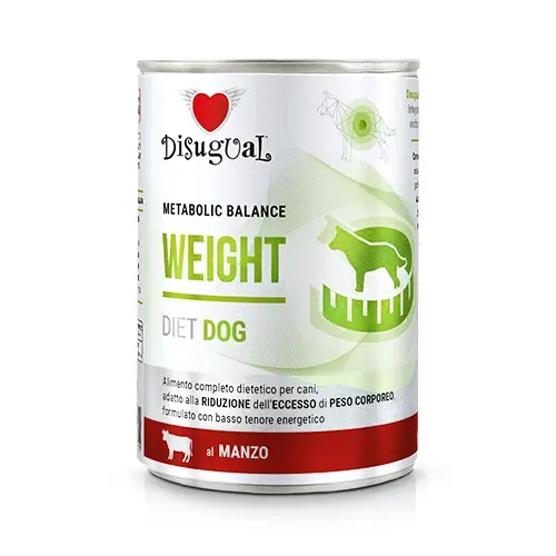 Disugual dieta para perros con ternera - control de peso 6x400g