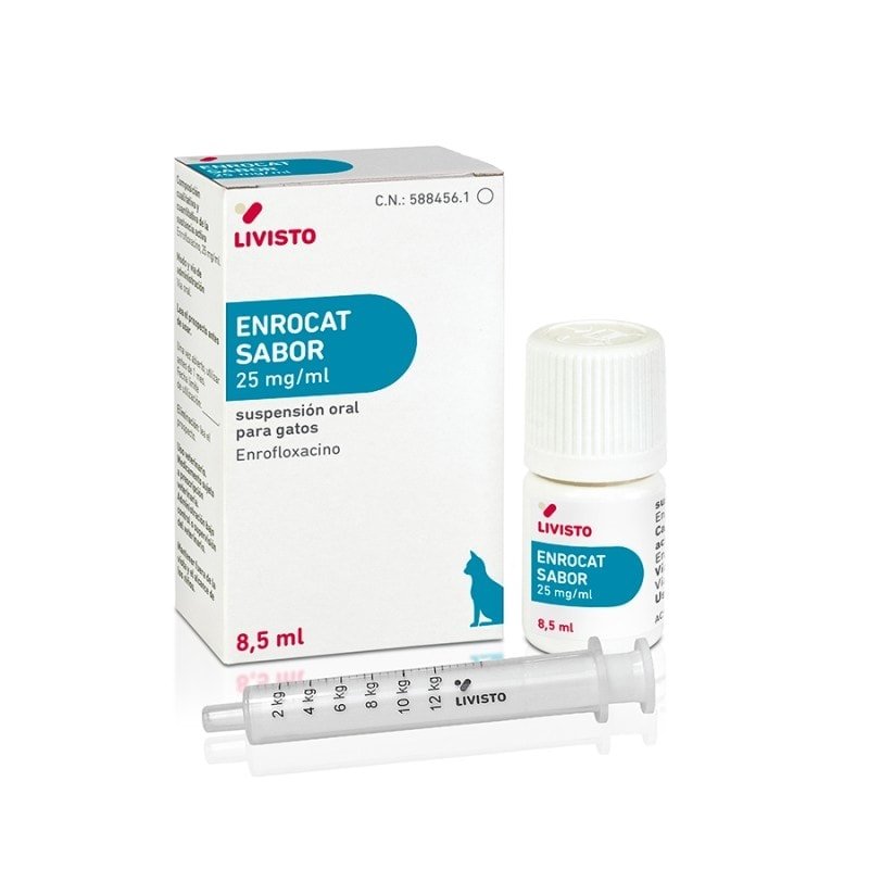 Enrocat sabor 25 mg/ml