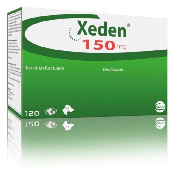 XEDEN® Comprimidos Enrofloxacino en comprimidos divisibles para perros y gatos