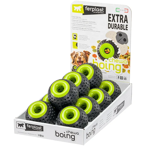 Ferplast pelota dispensadora chewa boing large display 11uds
