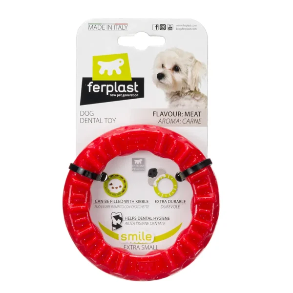 Ferplast smile ring xs rojo