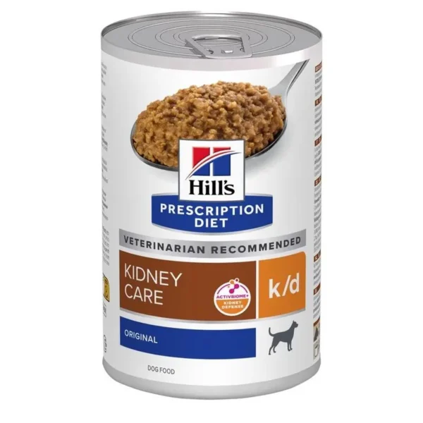 Comida para perros hill’s hpd canine k/d cuidado renal pollo 12x370g - salud renal óptima