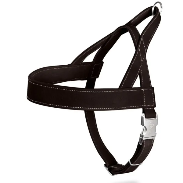 Arnés noruego de cuero nubuck ng s para caza: comodidad y durabilidad