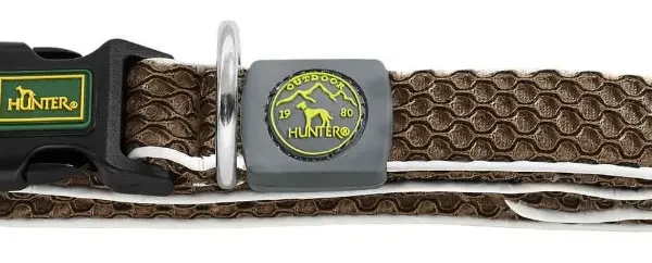 Collar de hilo vario basic s mesh marrón 30-43 cm - comodidad y estilo para tu mascota
