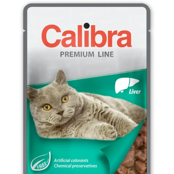 Calibra cat sterilised pouch hígado - caja 24x100g
