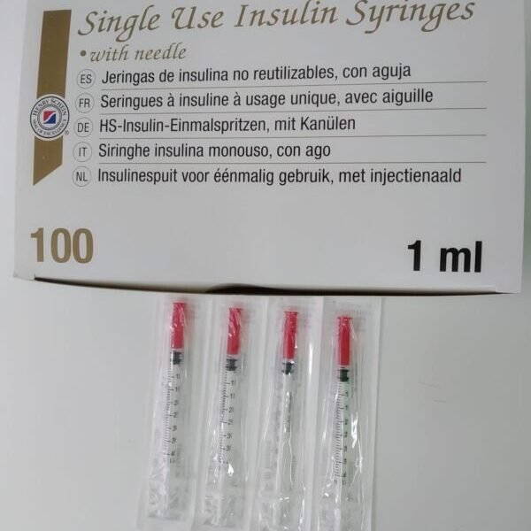 Siringi ta' l-insulina ta' 1ml
