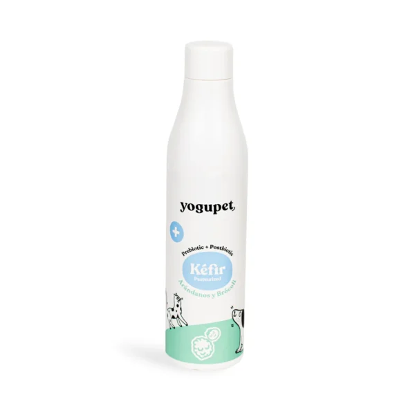 Yogupet kéfir digestivo con arándanos y brócoli 200ml - salud y sabor para tu mascota