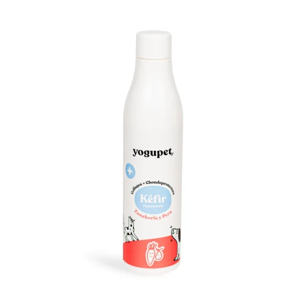 Yogupet kéfir antiinflamatorio de pera y zanahoria 200ml - salud y bienestar para tu mascota