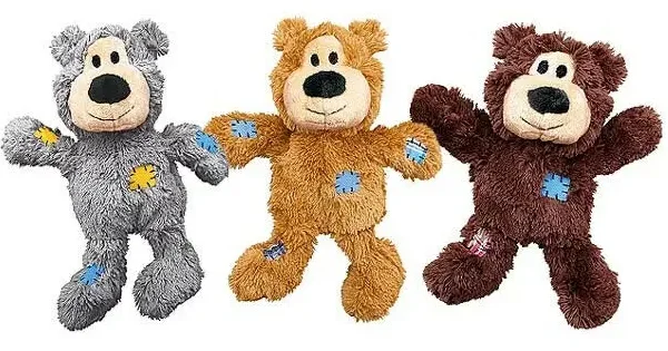 Osos kong wild knots extra grandes: juguete resistente para perros