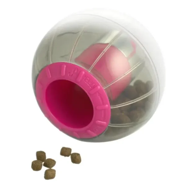 Pelota para gatos rosa 9,5cm catmosphere buster de kruuse