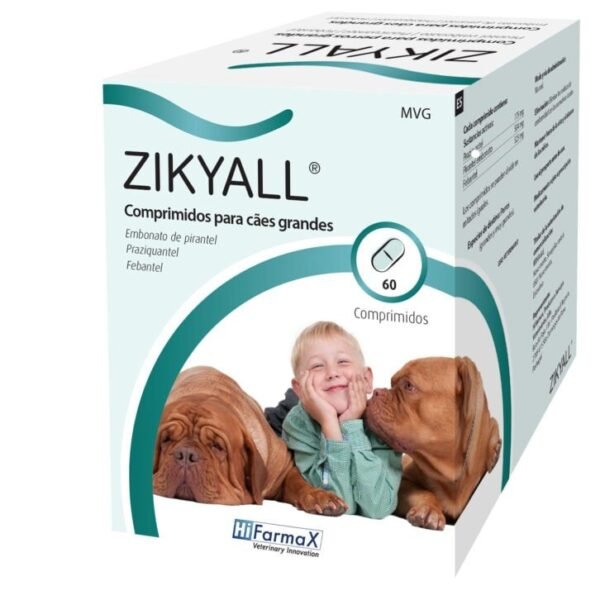 Zikyall perro grande 60 comprimidos