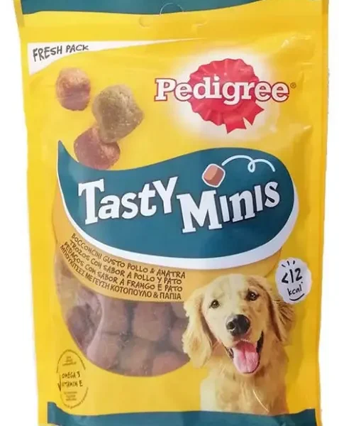 Дъвчащи кубчета Pedigree Tasty Bites с птиче месо 6x130 грама: Вкусни закуски за кучета