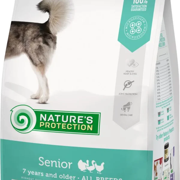 Alimento detox para perros senior sabor aves de corral 4kg - nature’s p