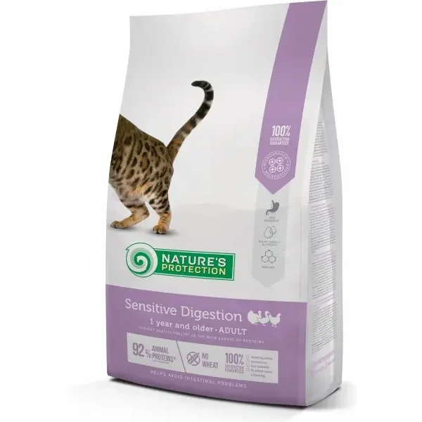 Alimento para gatos sensibles nature’s p detox aves de corral 2kg - digestión saludable