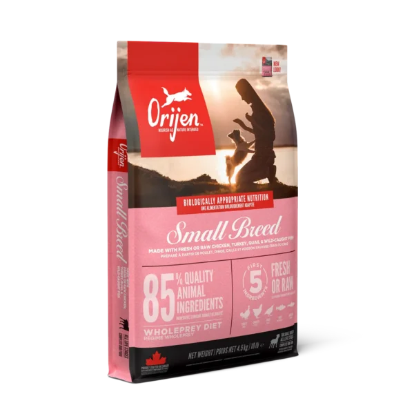 Pienso orijen canine adulto small 1,8kg: nutrición premium para perros pequeños