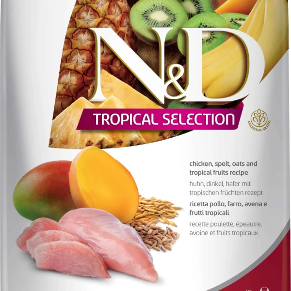 Alimento para gatos farmina nd tropical selection pollo 10kg - nutrición premium para tu mascota